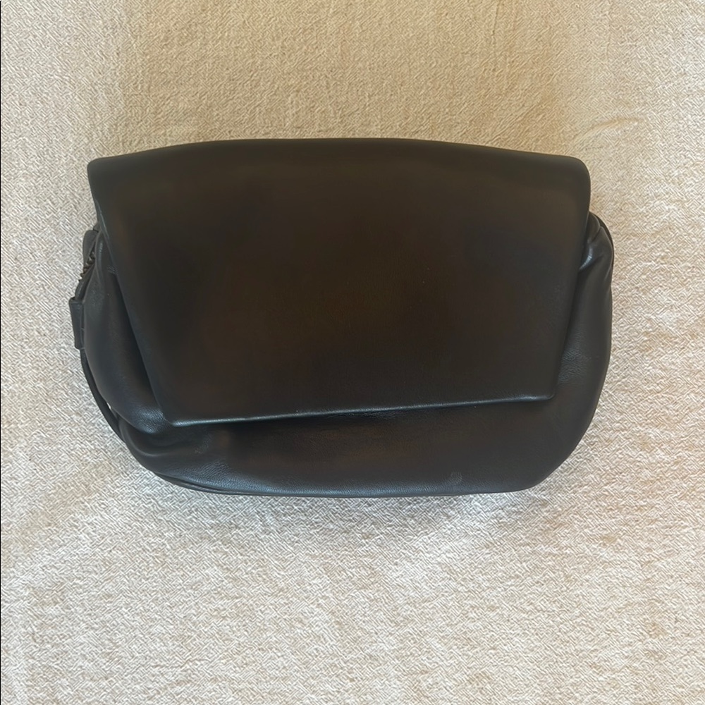 Marimekko Leather Black Mini Handbag